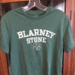 J. Crew Green Blarney Stone T-Shirt